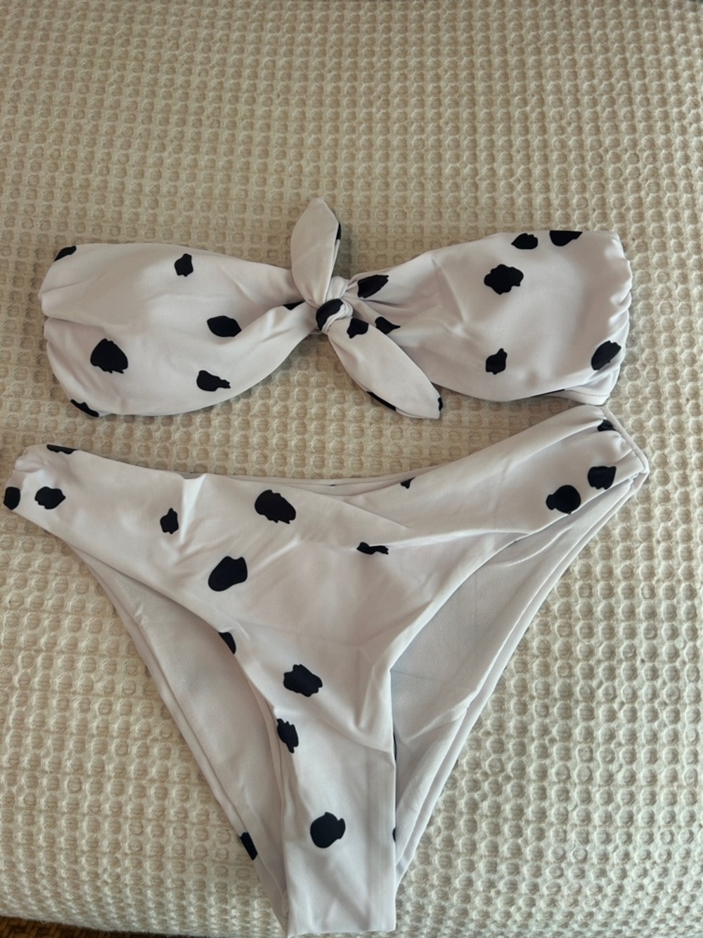 New and the why polka dot bikini set